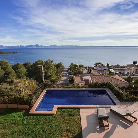 Ca Na Bruixa,con Piscina Y Vista Al Mar וילה *